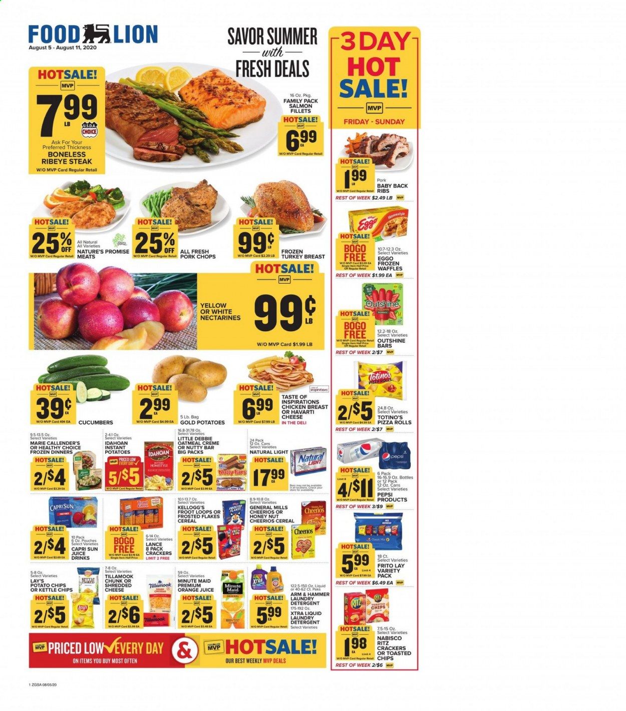 Food Lion (GA) Weekly Ad August 5 to August 11
