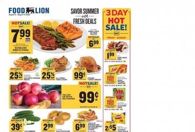 Food Lion (GA) Weekly Ad August 5 to August 11