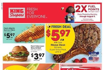 King Soopers Weekly Ad August 5 to August 11