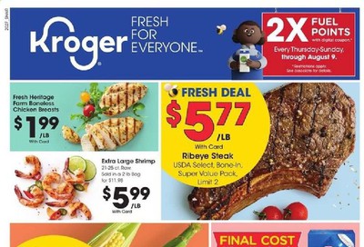 Kroger Weekly Ad August 5 to August 11