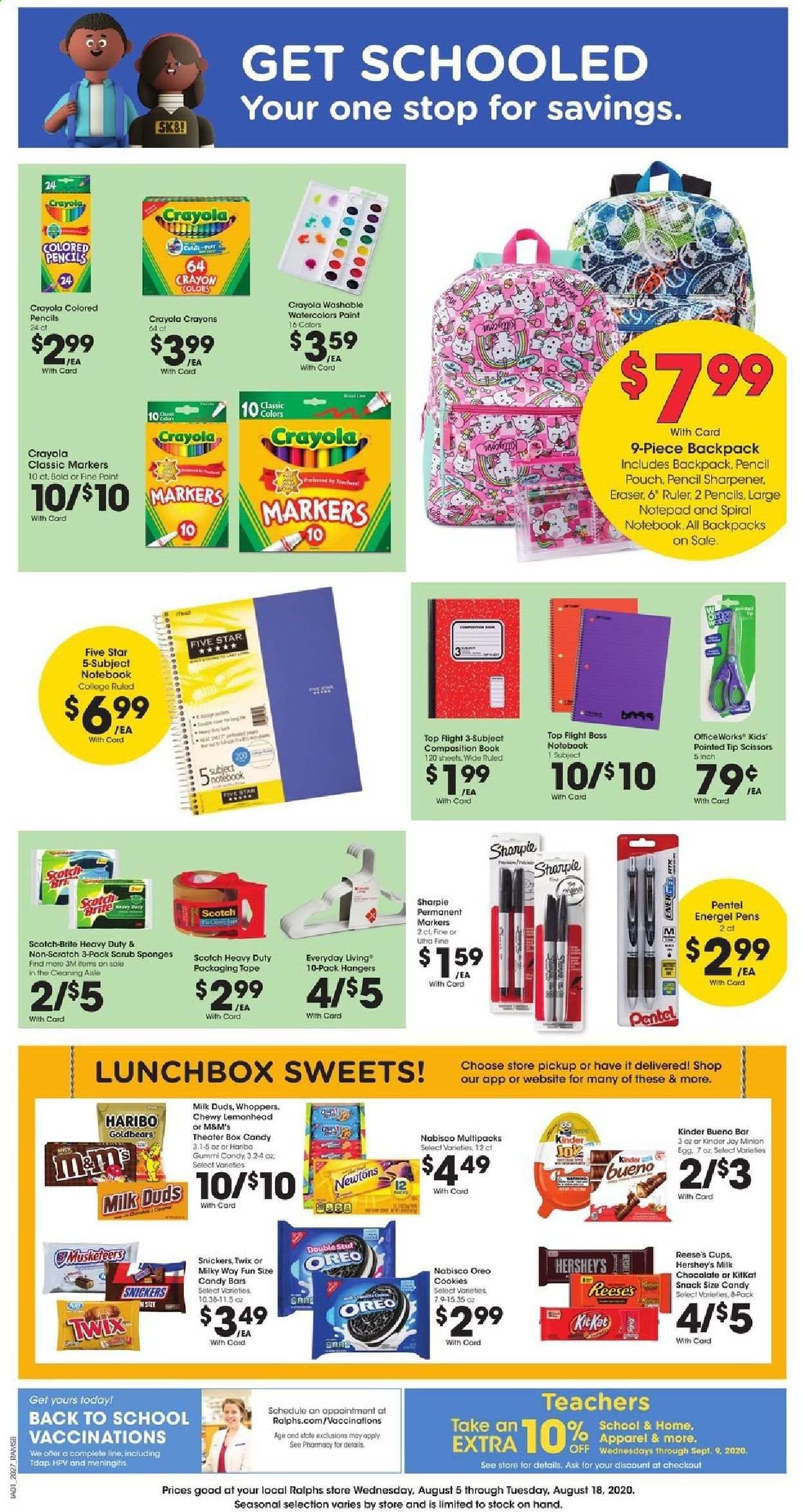 Ralphs Weekly Ad August 5 to August 11