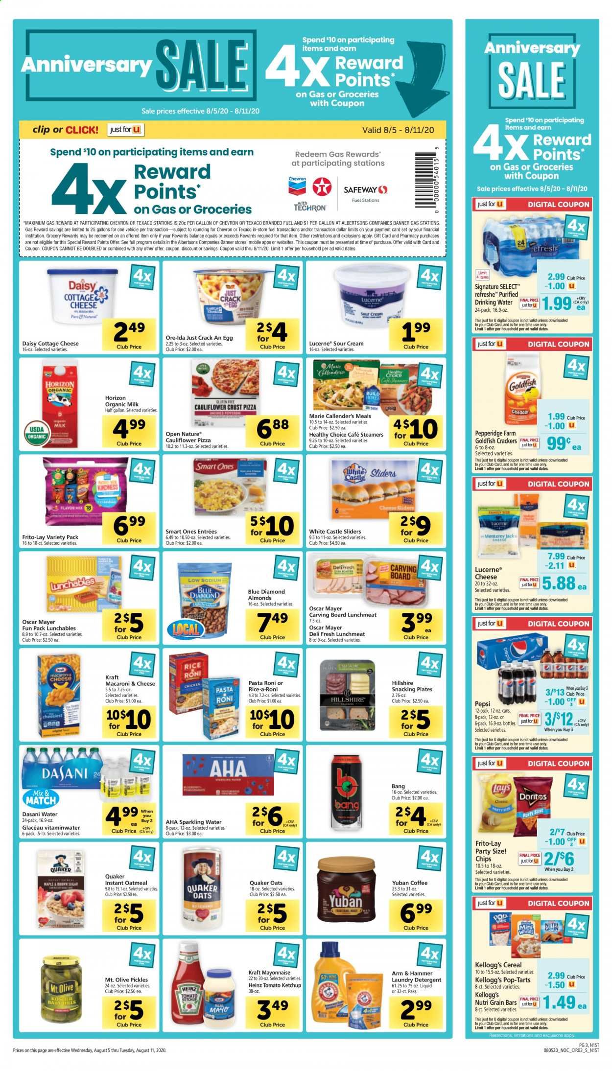 Safeway Weekly Ad August 5 to August 11