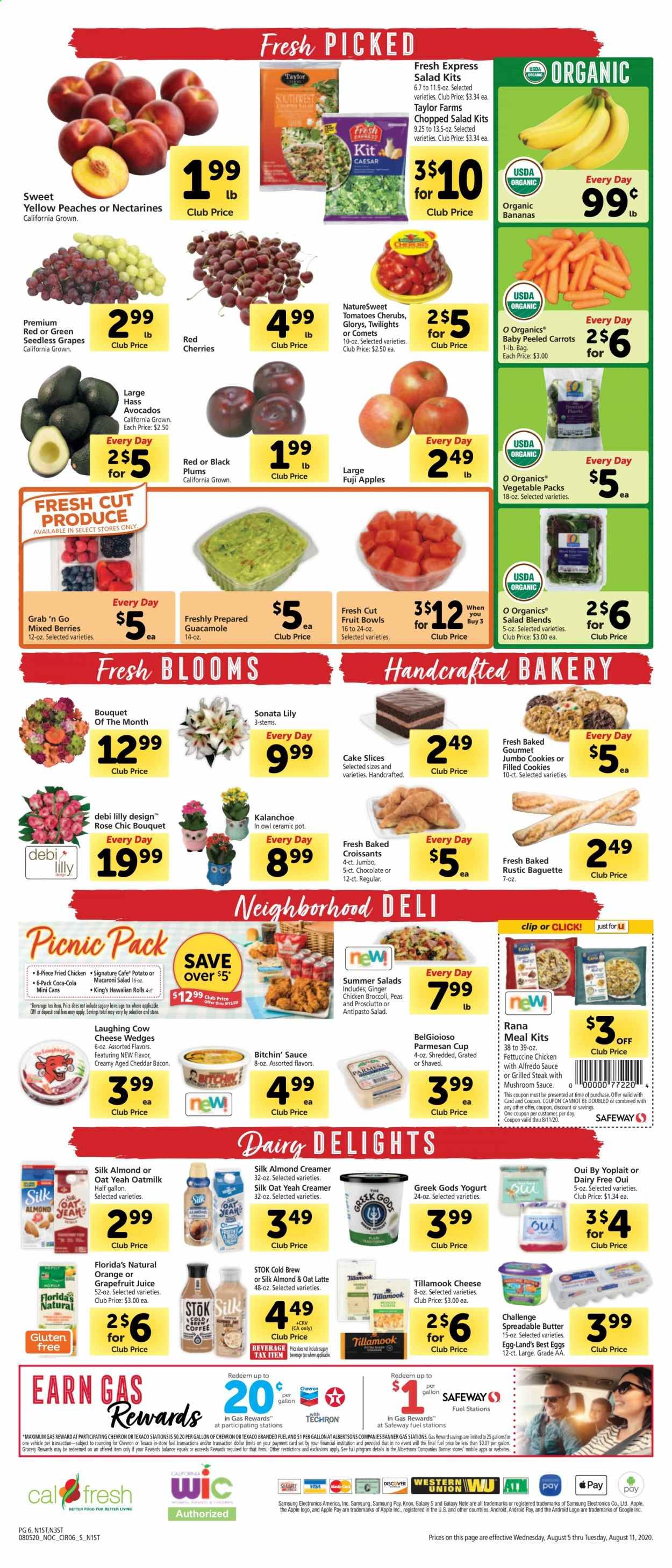 Safeway Weekly Ad August 5 to August 11