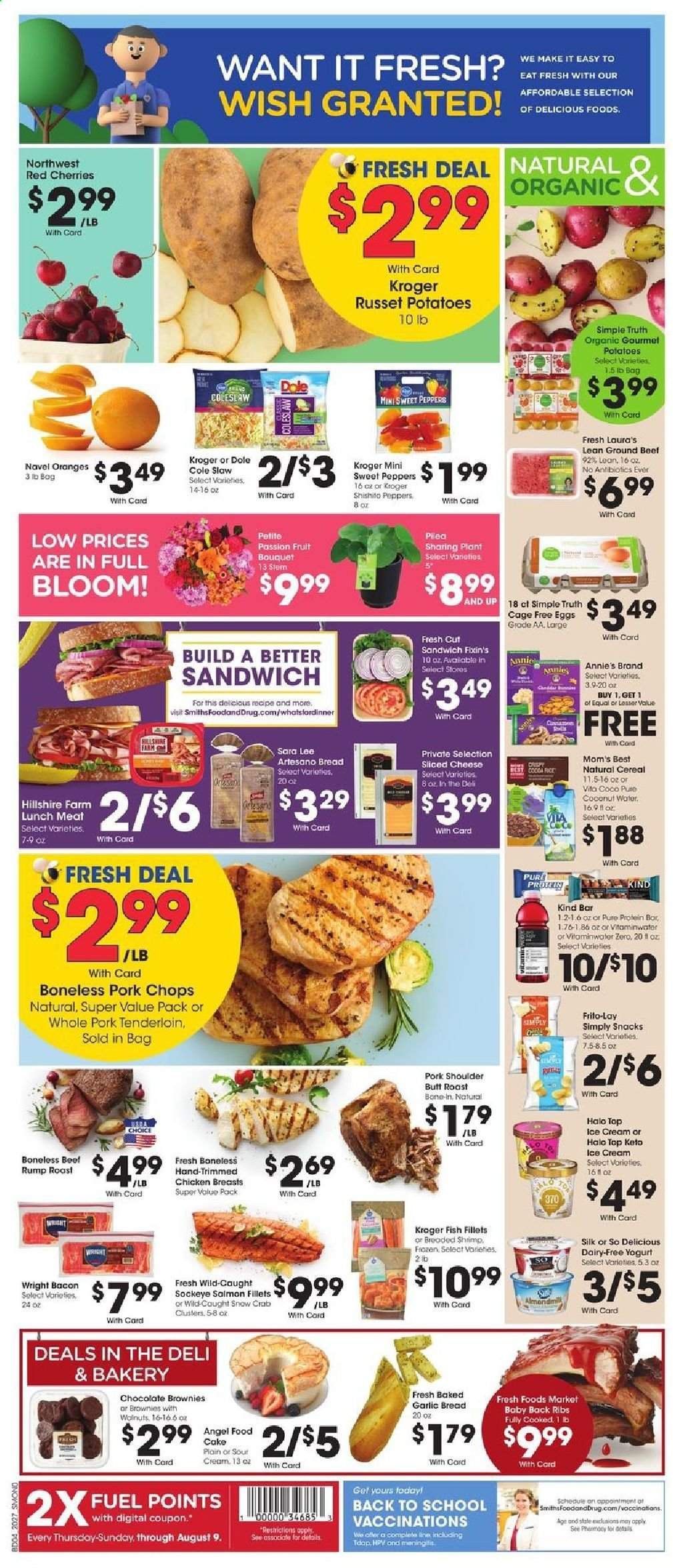 Smith's Weekly Ad August 5 to August 11