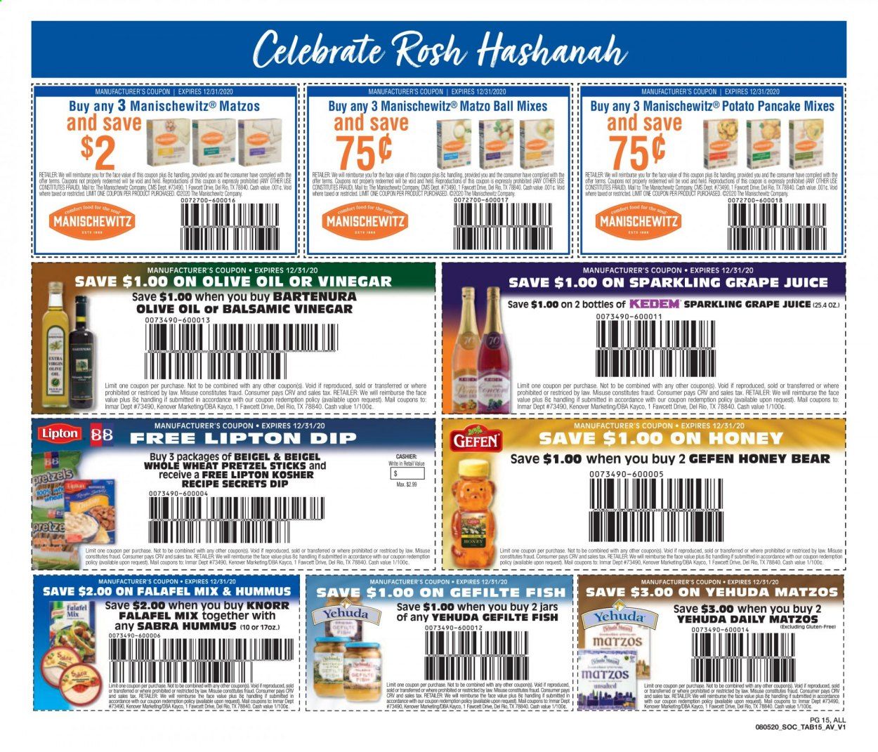 Vons Weekly Ad August 5 to September 1