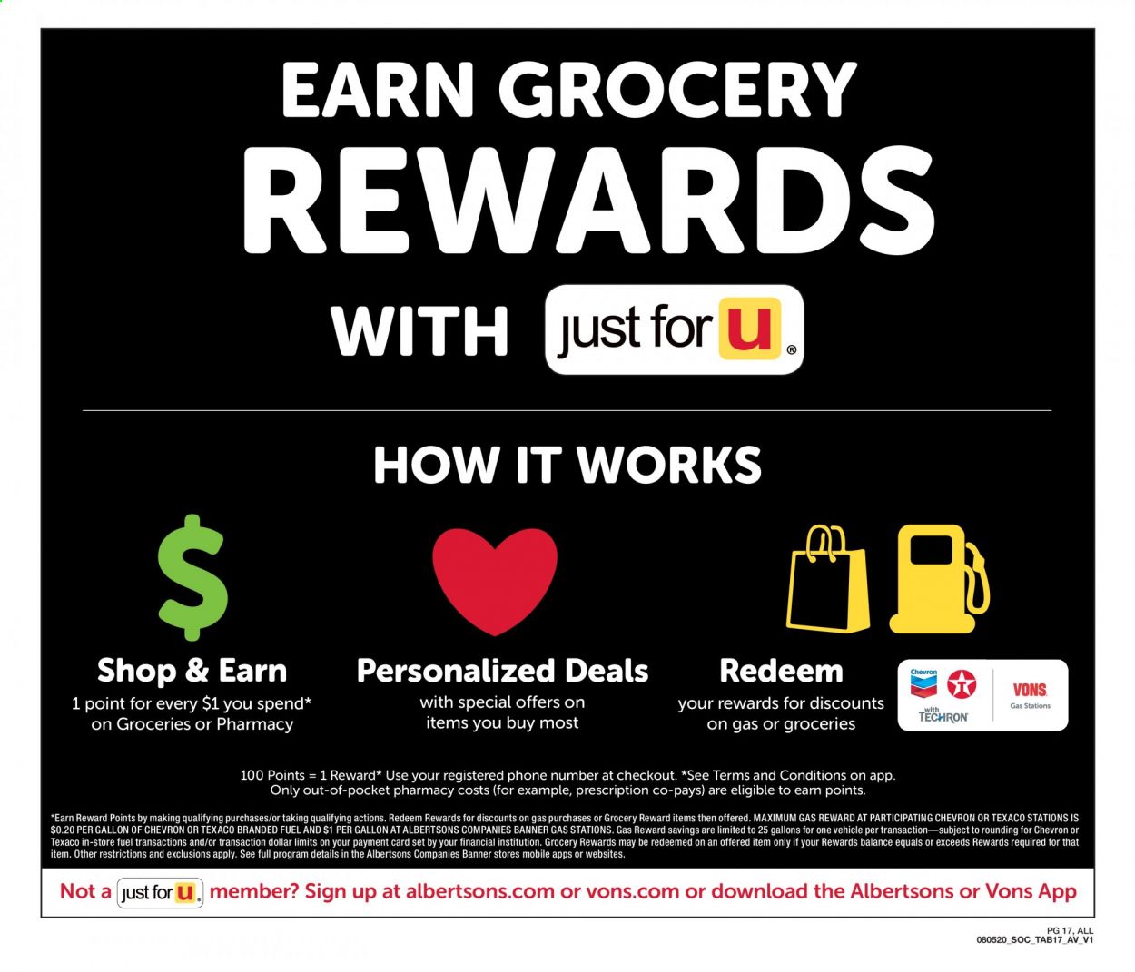 Vons Weekly Ad August 5 to September 1