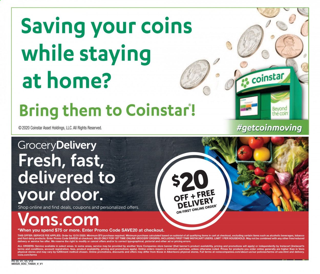 Vons Weekly Ad August 5 to September 1