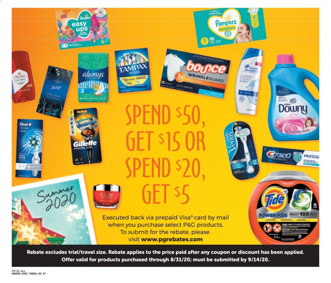 Vons Weekly Ad August 5 to September 1