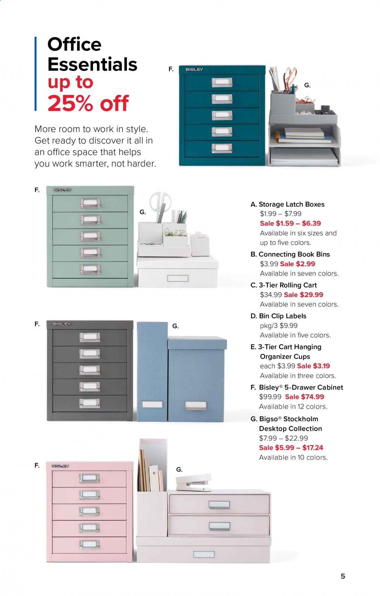 The Container Store Weekly Ad August 4 to September 8