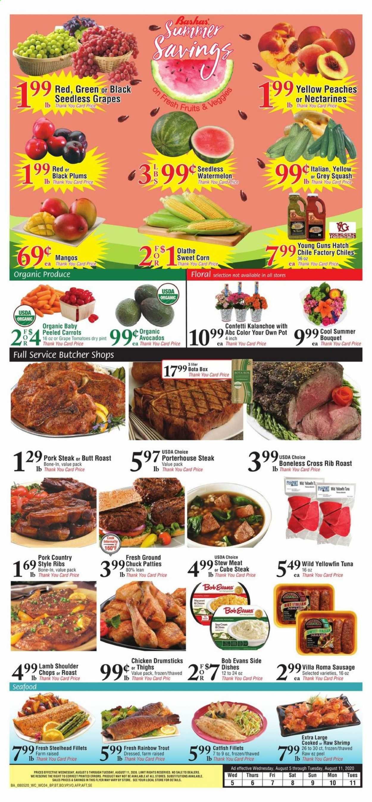 Bashas (AZ) Weekly Ad August 5 to August 11
