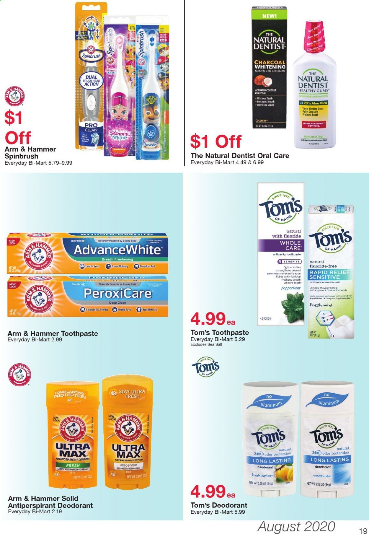 Bi-Mart Weekly Ad August 1 to August 31