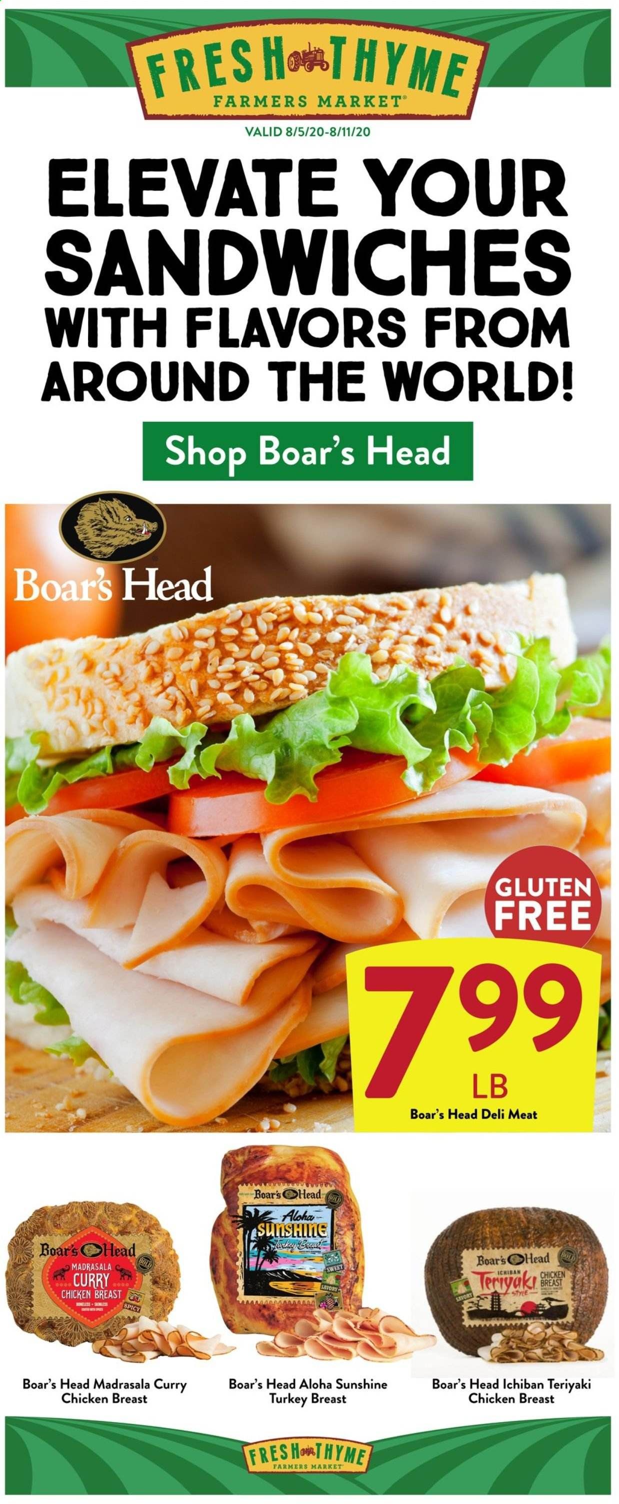 Fresh Thyme Weekly Ad August 5 to August 11