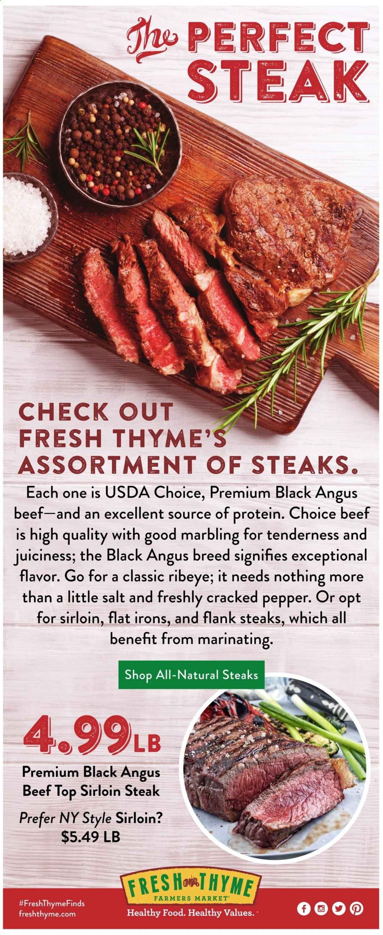 Fresh Thyme Weekly Ad August 5 to August 11
