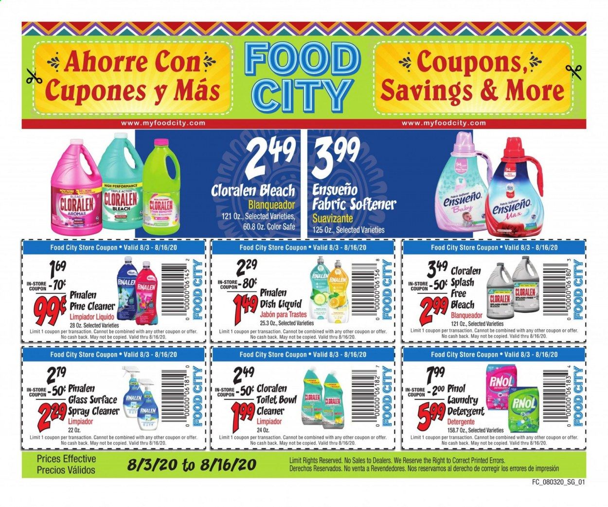 Food City Weekly Ad August 3 to August 16