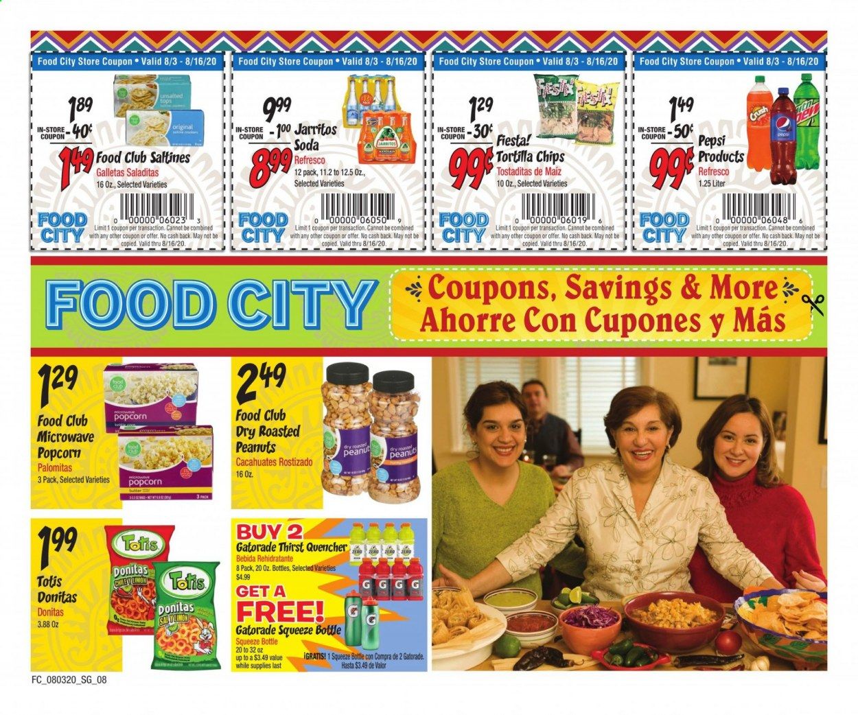 Food City Weekly Ad August 3 to August 16