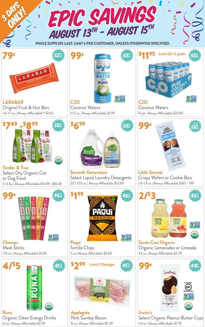 Natural Grocers Weekly Ad August 13 to August 15