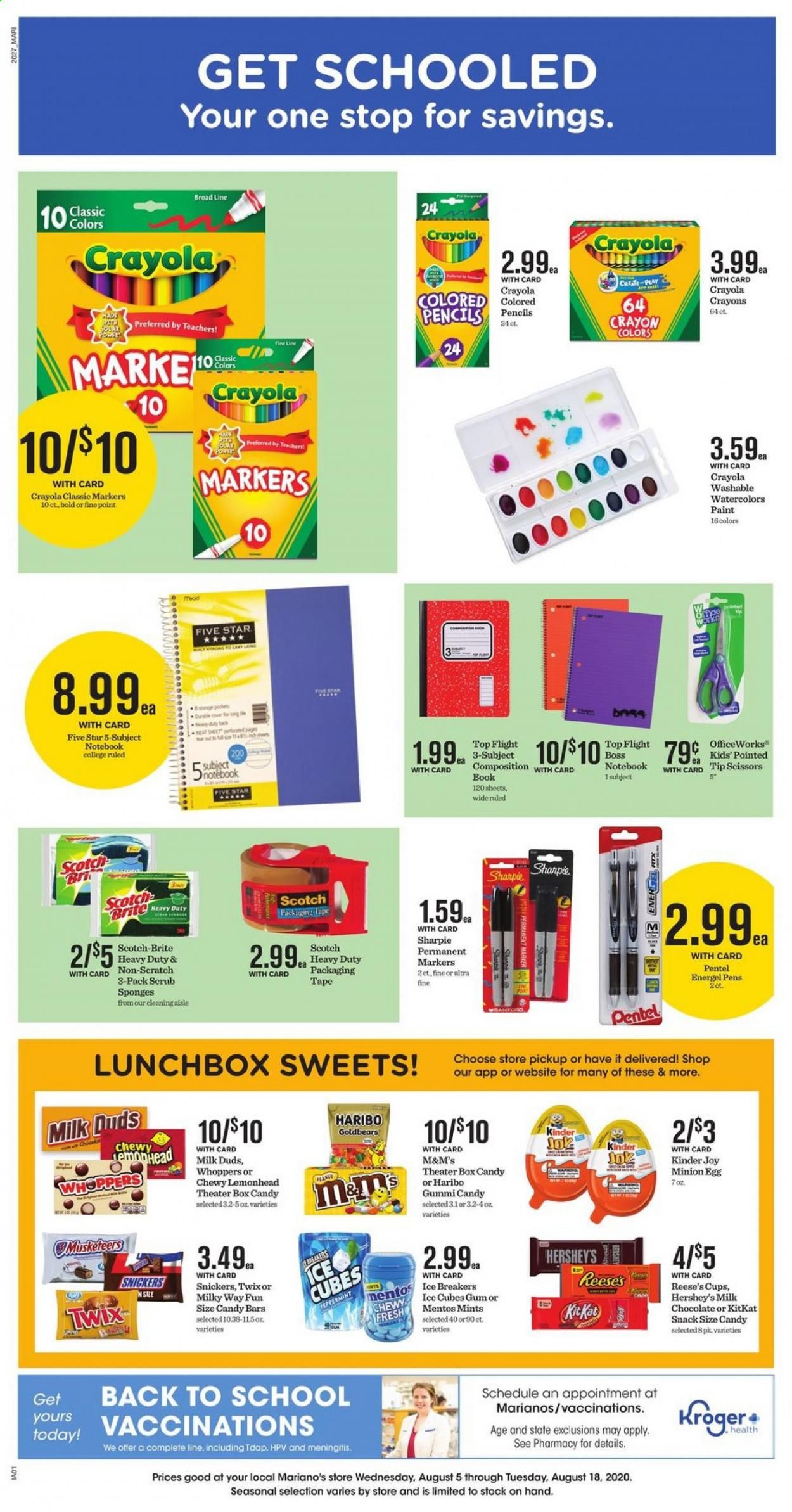 Mariano’s Weekly Ad August 5 to August 11