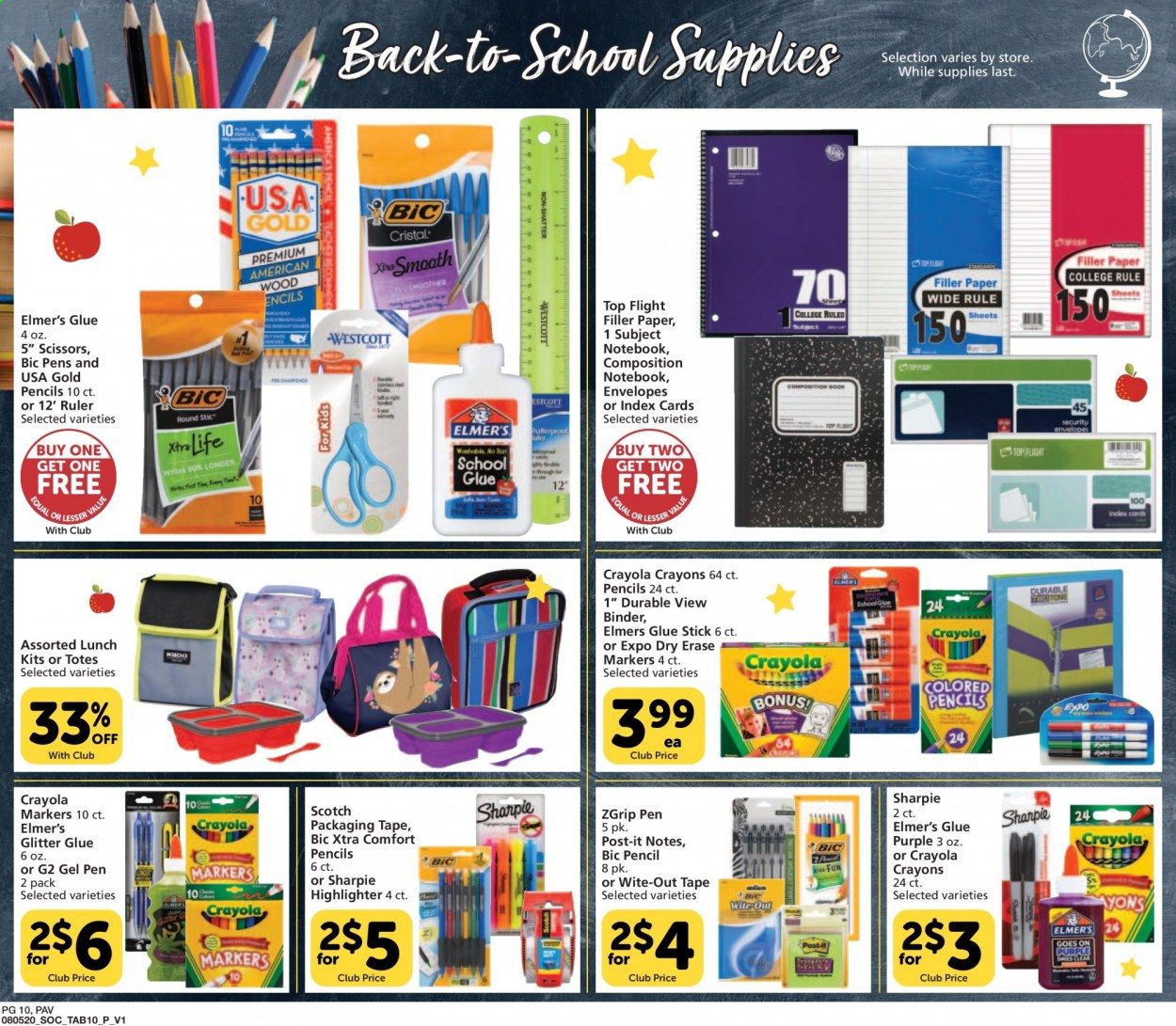 Pavilions Weekly Ad August 5 to September 1