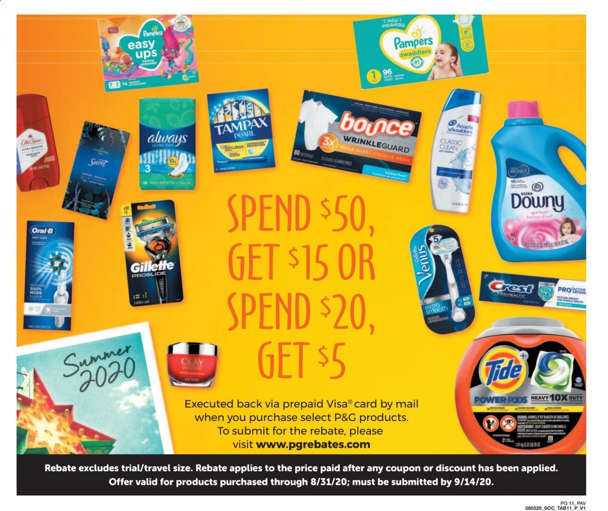 Pavilions Weekly Ad August 5 to September 1