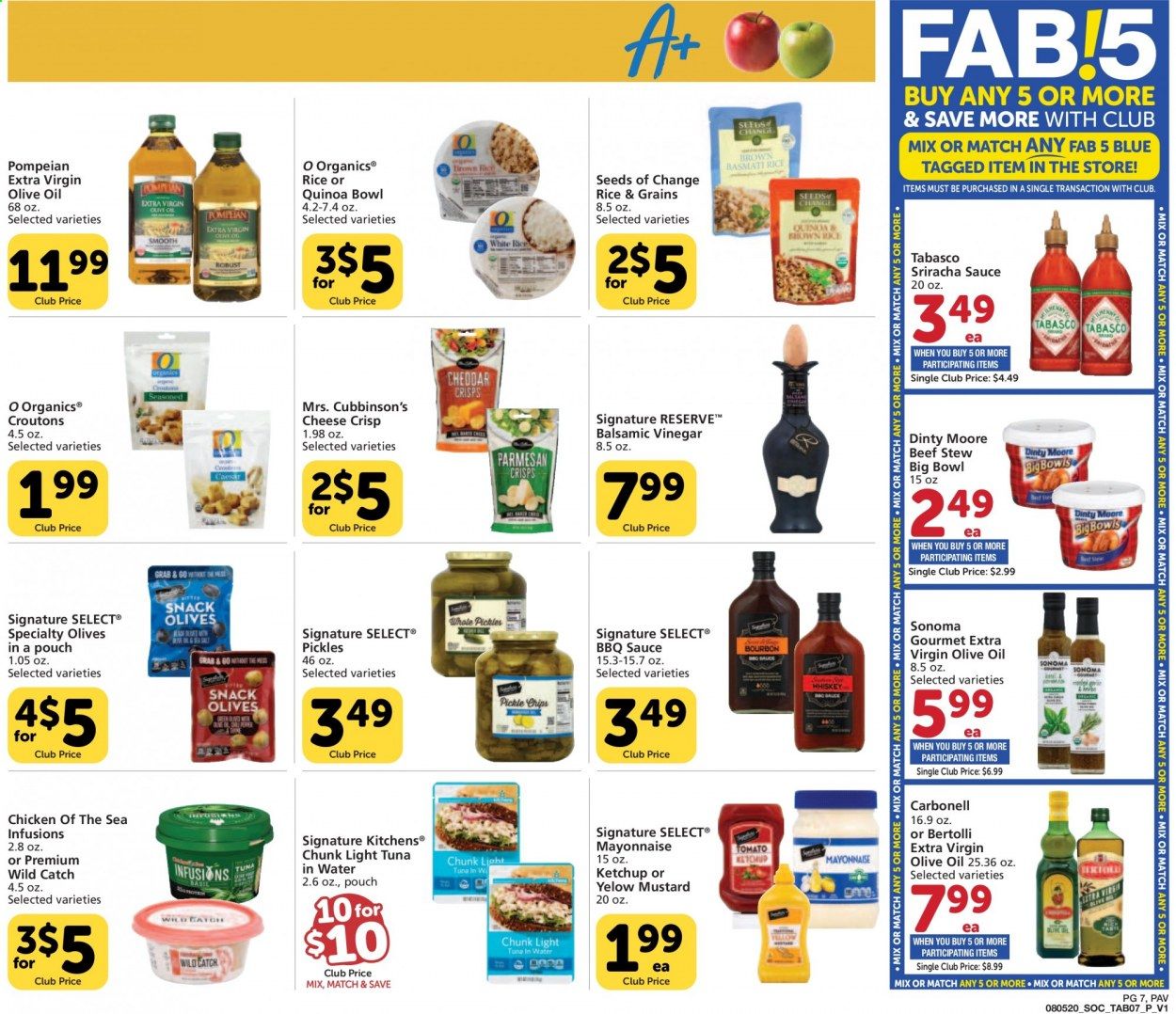 Pavilions Weekly Ad August 5 to September 1