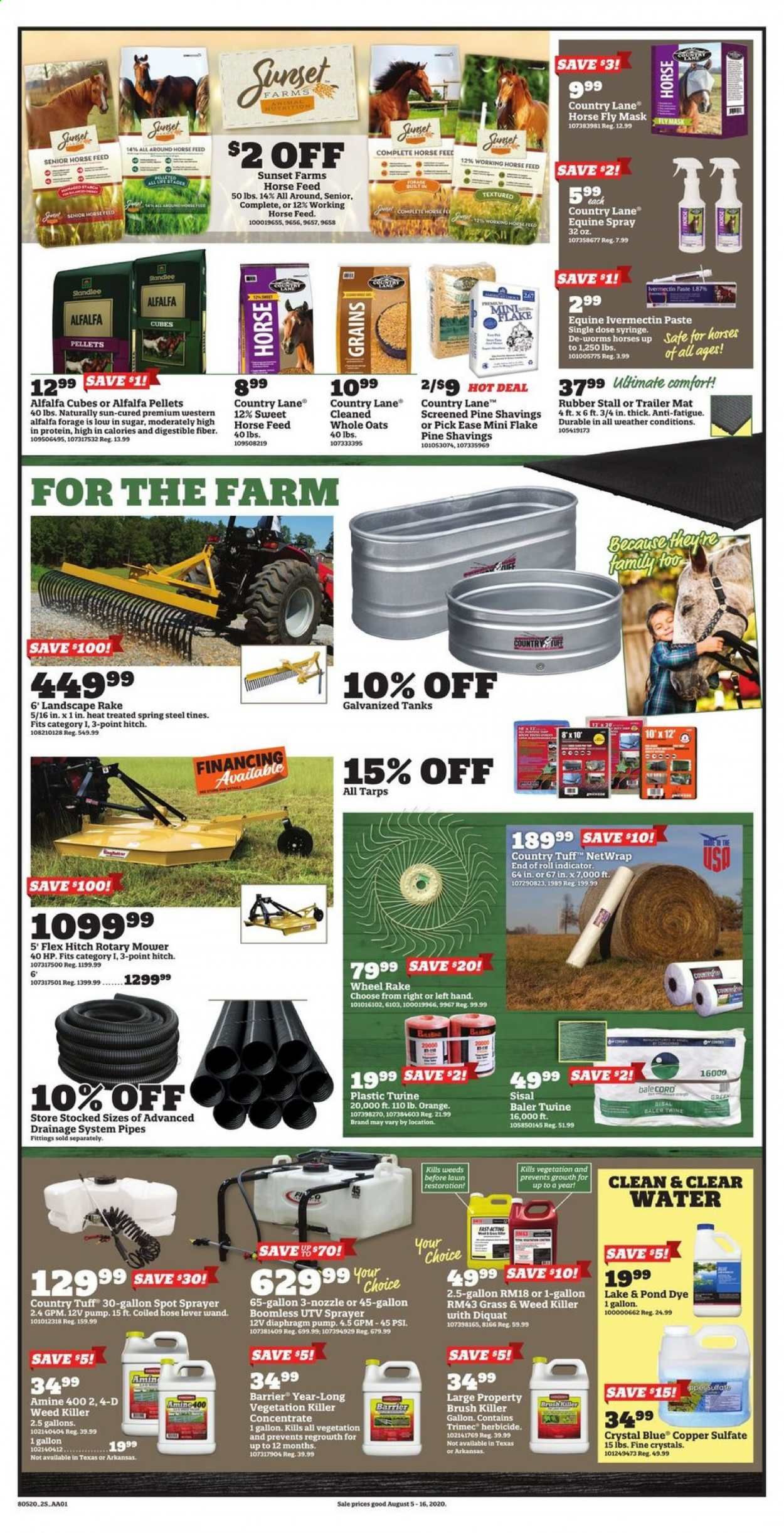 Orscheln Farm and Home Weekly Ad August 5 to August 16
