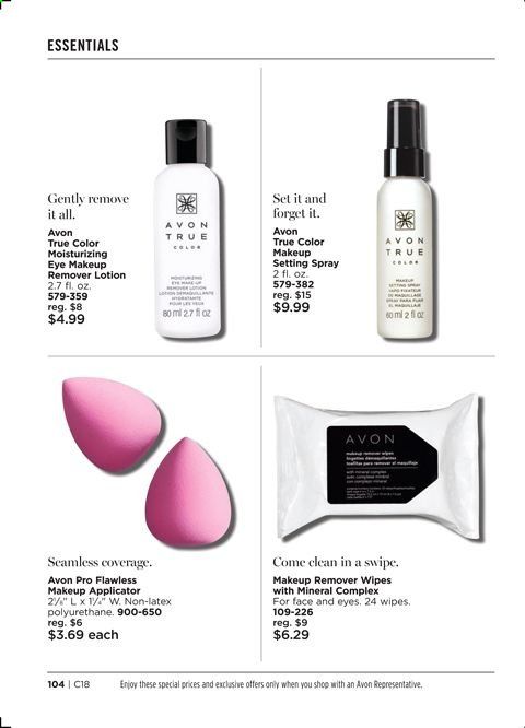 Avon Weekly Ad August 4 to August 17