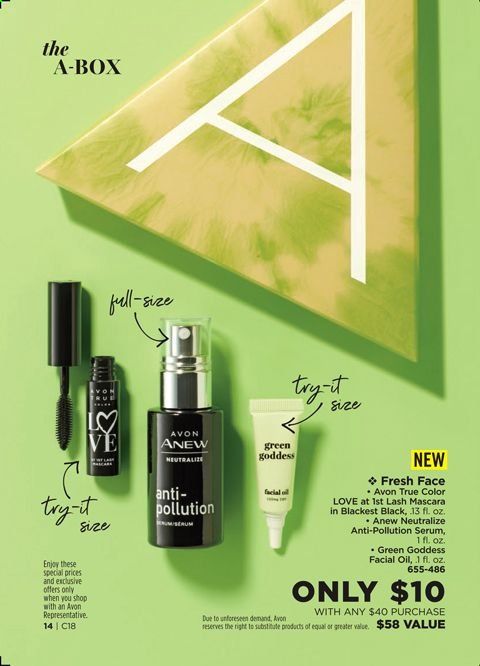Avon Weekly Ad August 4 to August 17