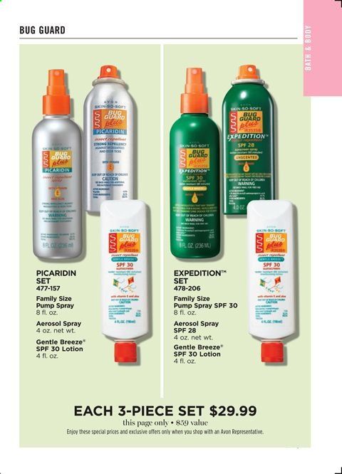 Avon Weekly Ad August 4 to August 17