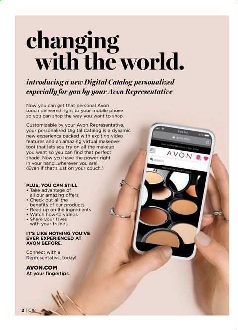 Avon Weekly Ad August 4 to August 17