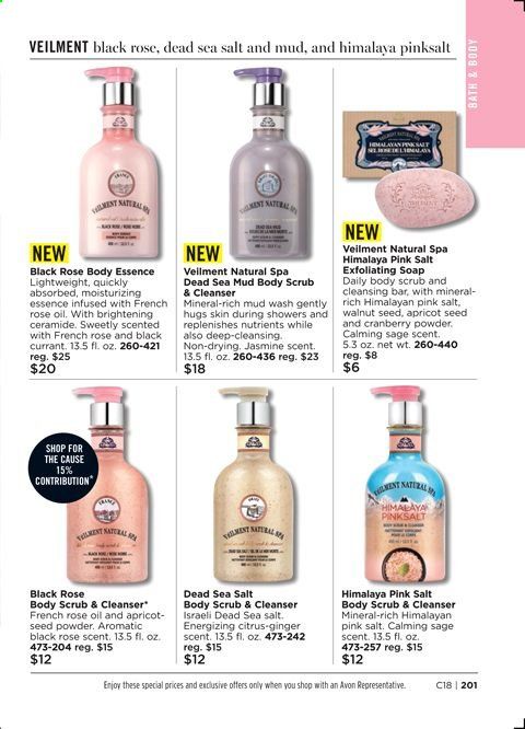 Avon Weekly Ad August 4 to August 17