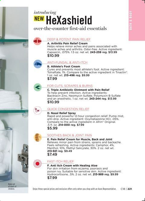Avon Weekly Ad August 4 to August 17