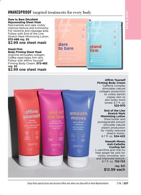 Avon Weekly Ad August 4 to August 17