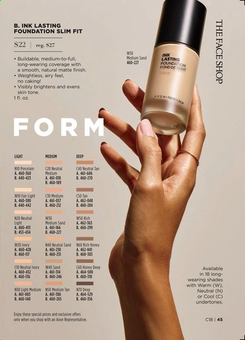 Avon Weekly Ad August 4 to August 17