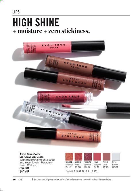 Avon Weekly Ad August 4 to August 17