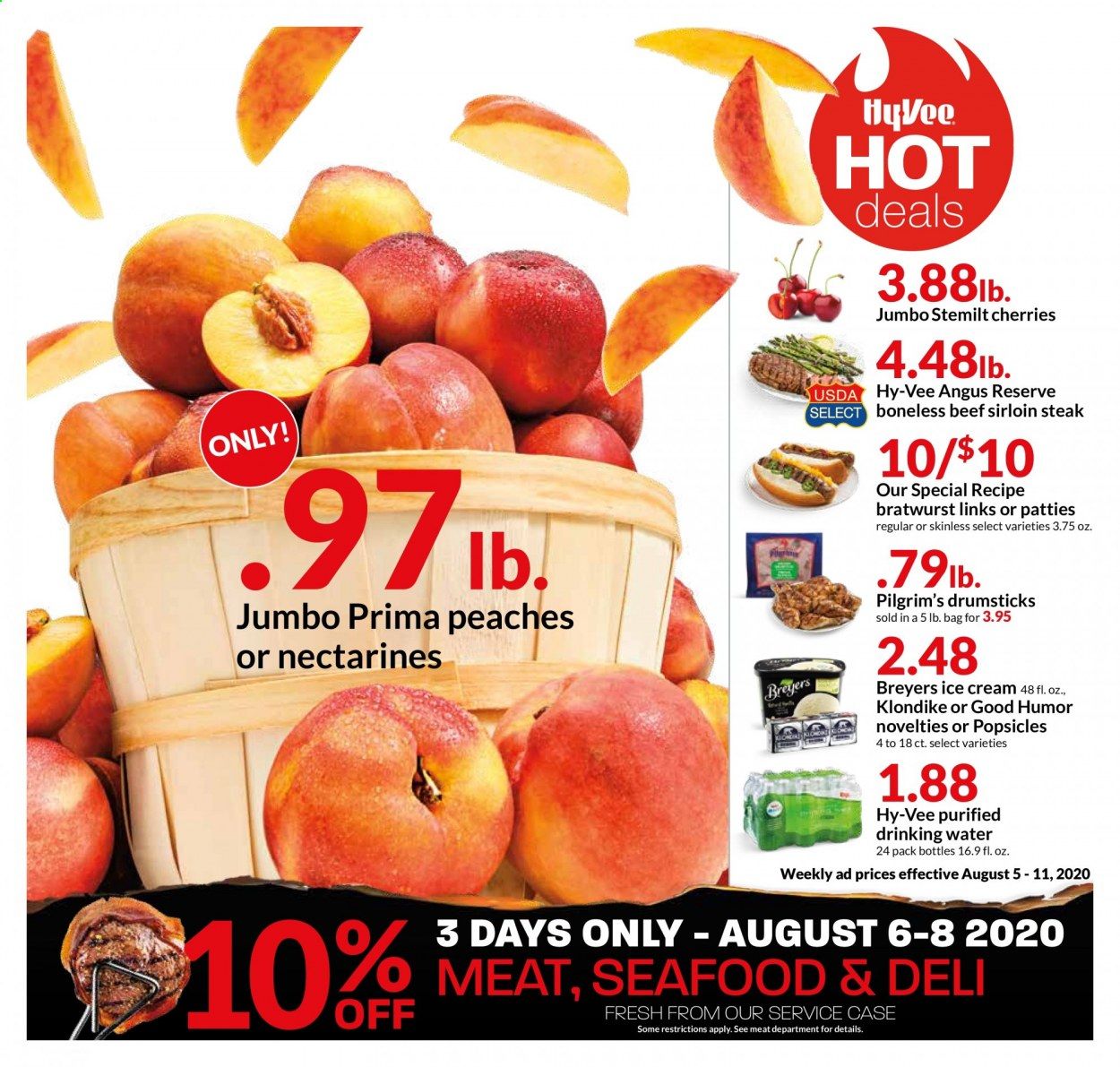 Hy-Vee (IA, IL, KS, MN, MO, NE, SD, WI) Weekly Ad August 5 to August 11