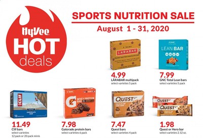 Hy-Vee (IA, IL, KS, MO) Weekly Ad August 1 to August 31