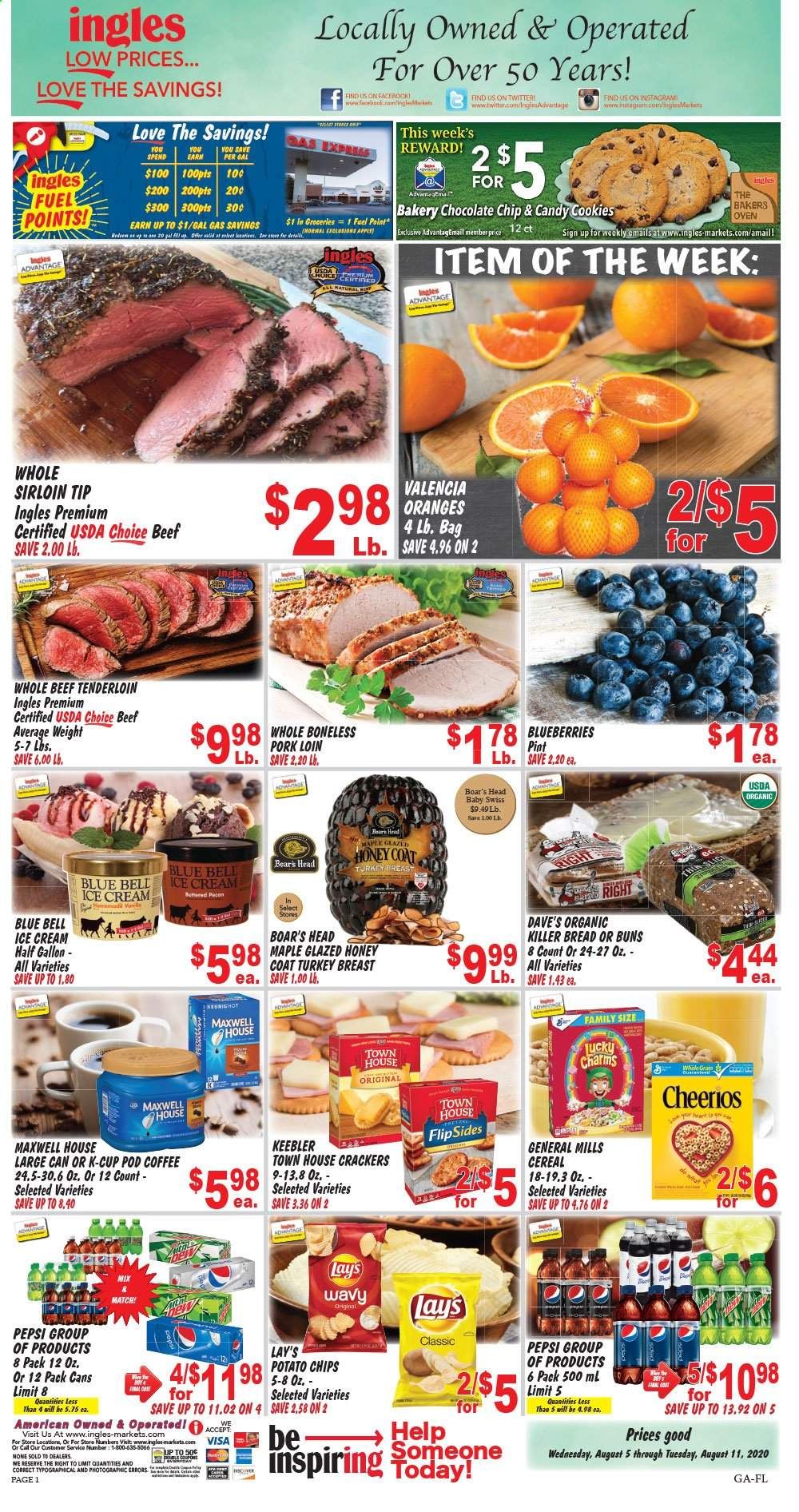 Ingles Weekly Ad August 5 to August 11