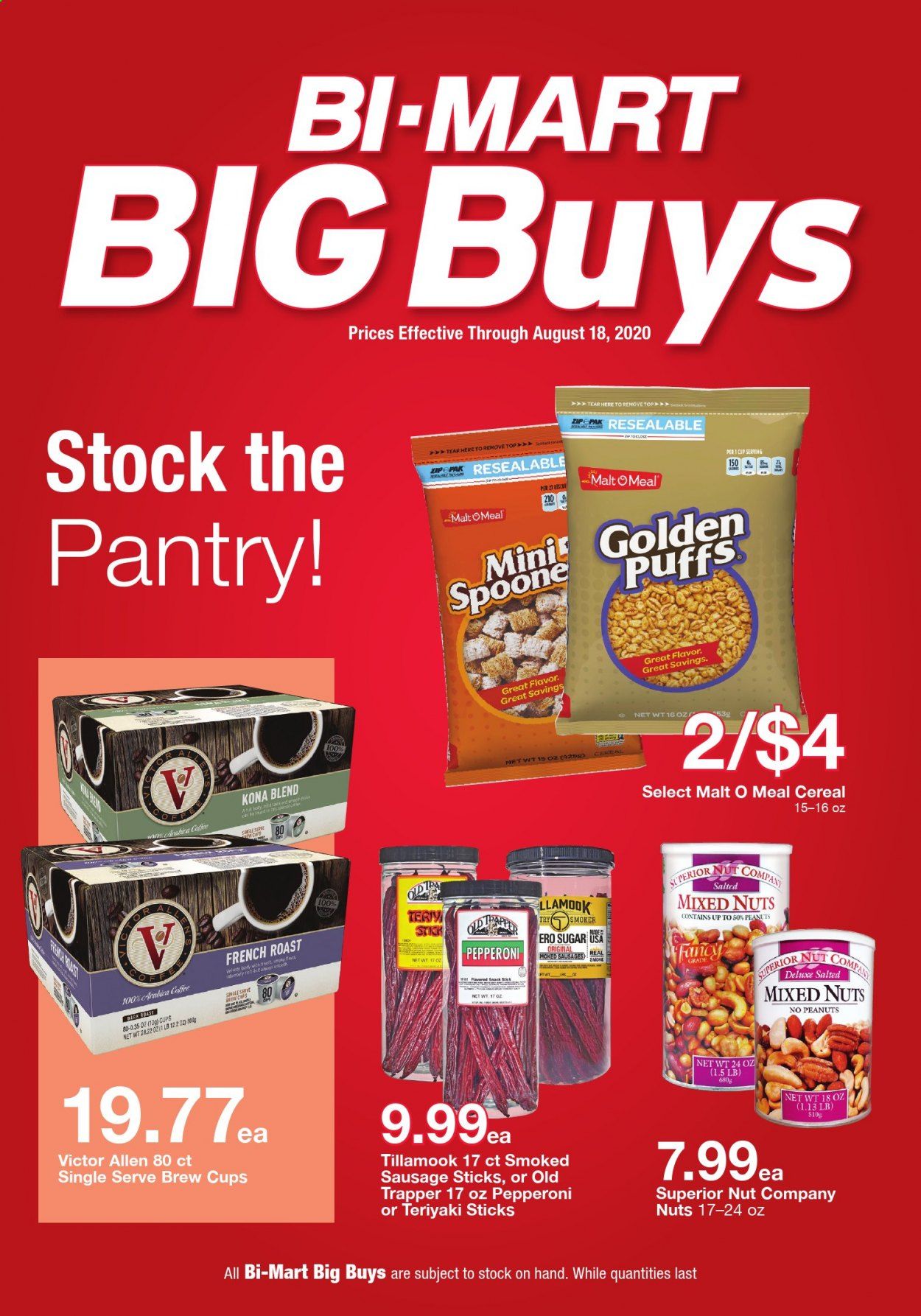 Bi-Mart Weekly Ad August 5 to August 18