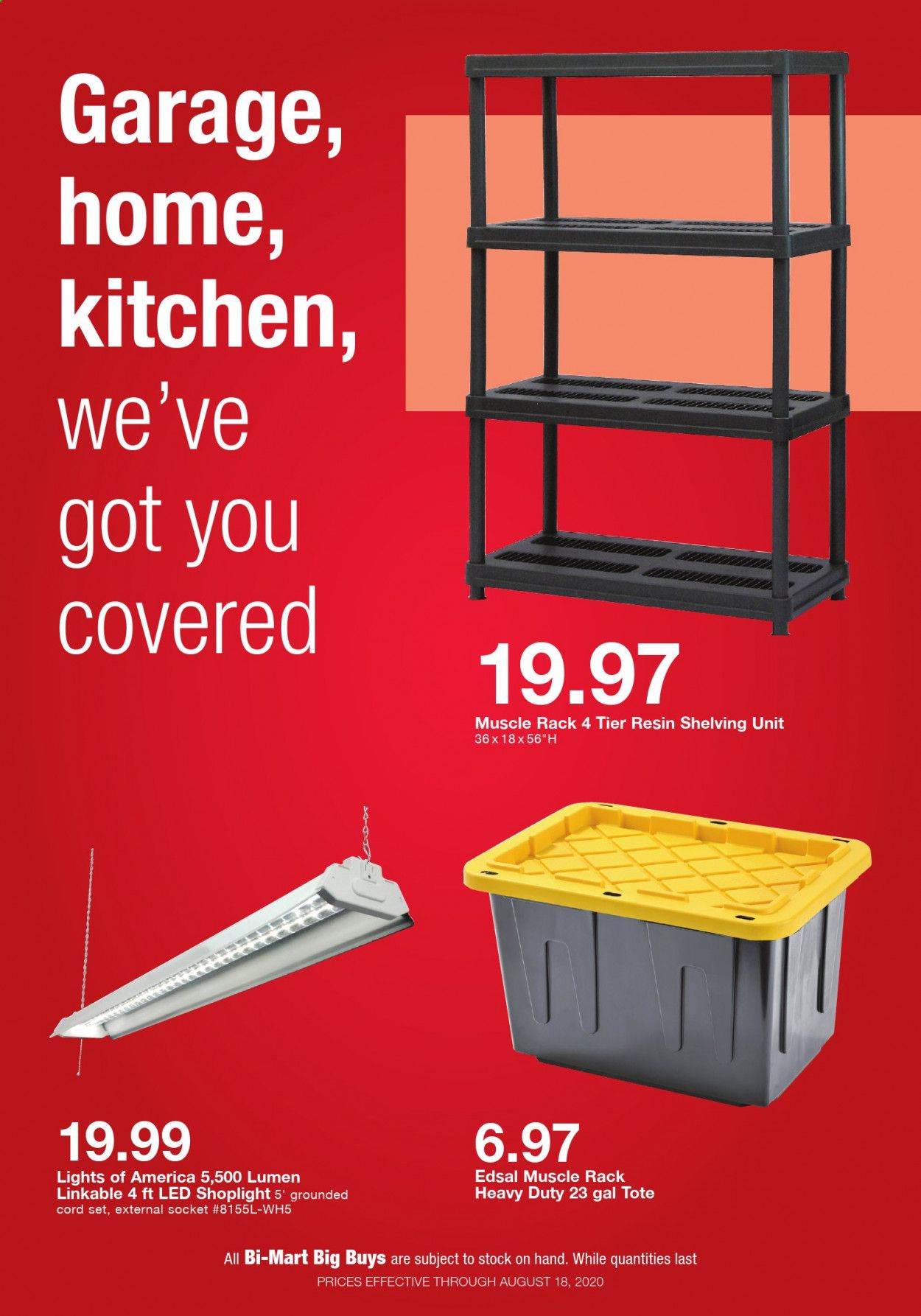 Bi-Mart Weekly Ad August 5 to August 18