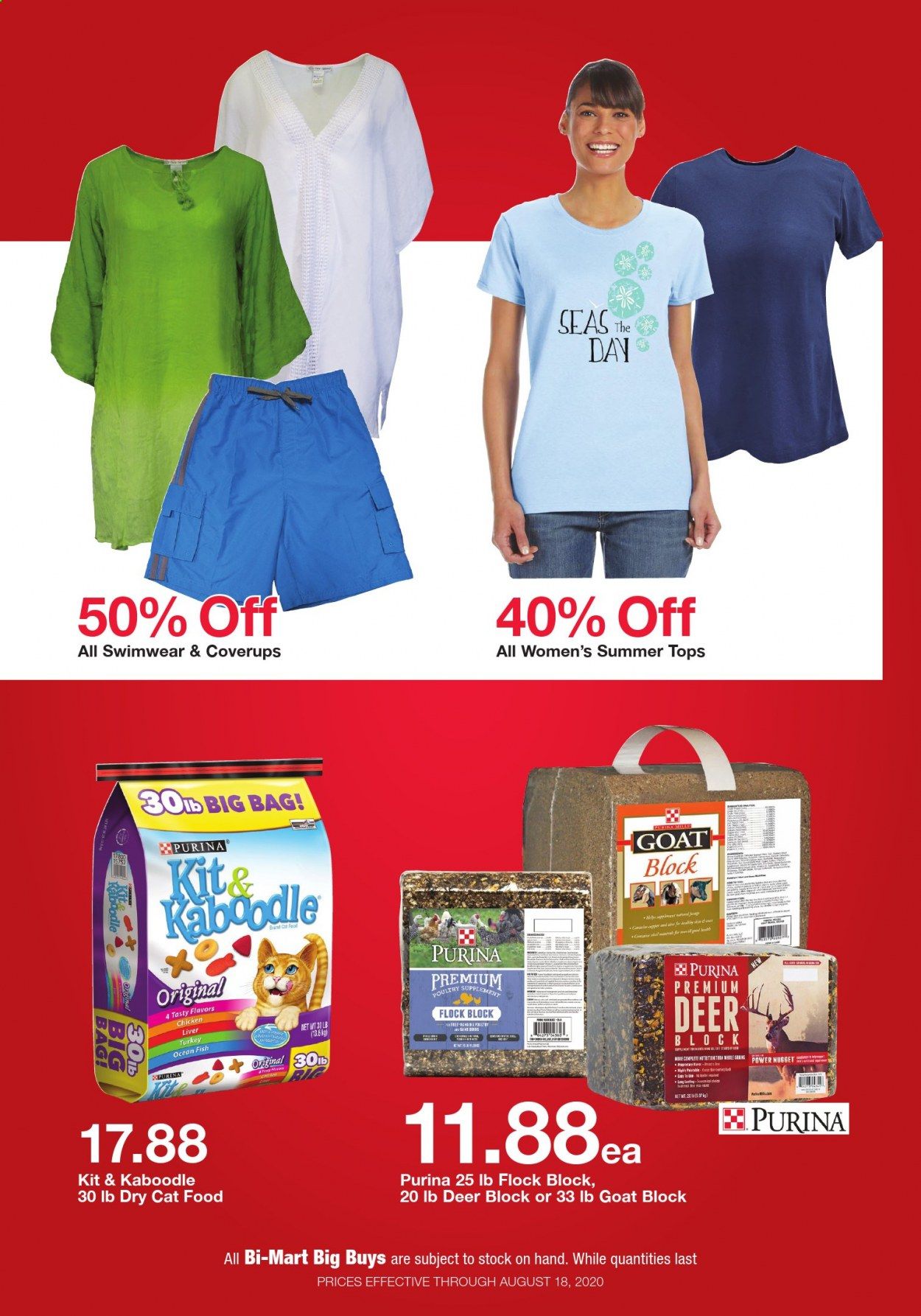 Bi-Mart Weekly Ad August 5 to August 18
