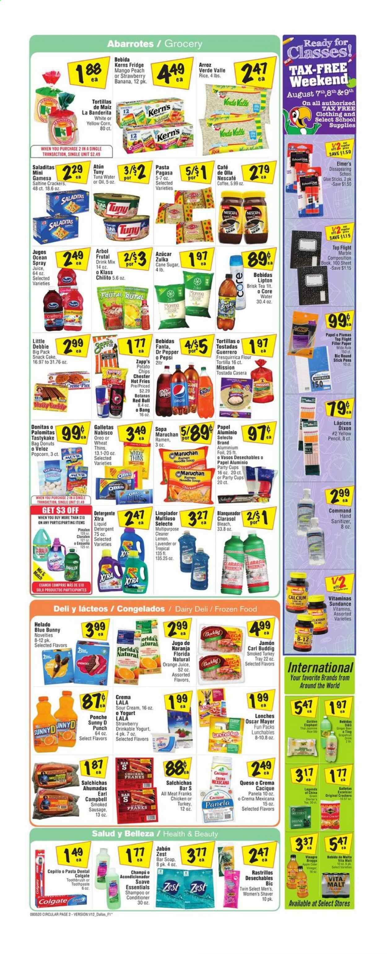 Fiesta Mart Weekly Ad August 5 to August 11