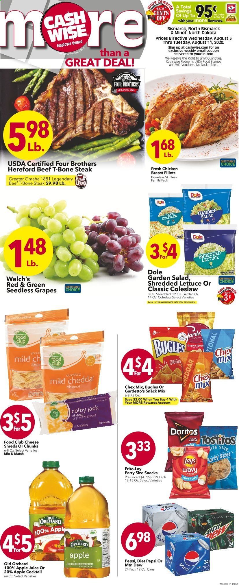 Cash Wise (MN, ND) Weekly Ad August 5 to August 11