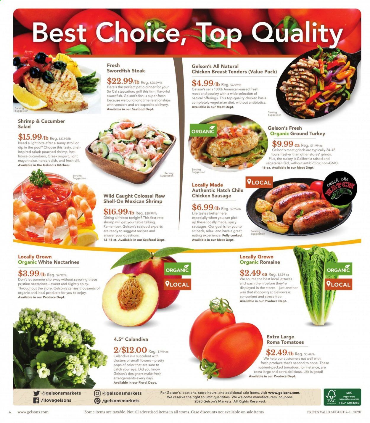 Gelson's Weekly Ad August 5 to August 11