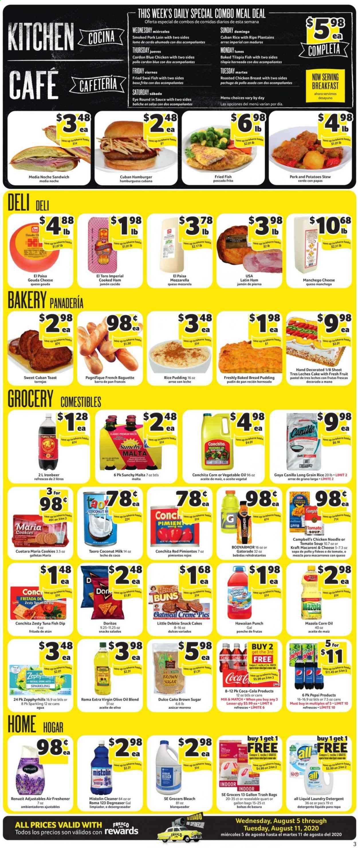 Fresco y Más Weekly Ad August 5 to August 11