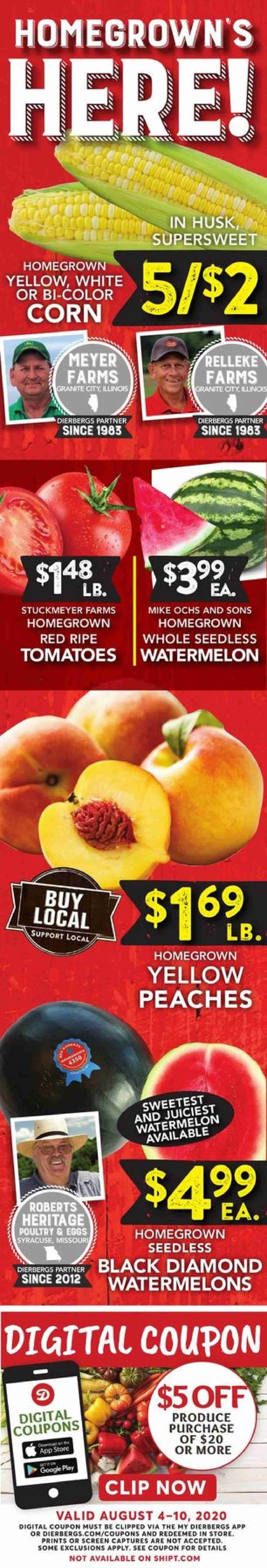 Dierbergs (MO) Weekly Ad August 5 to August 11