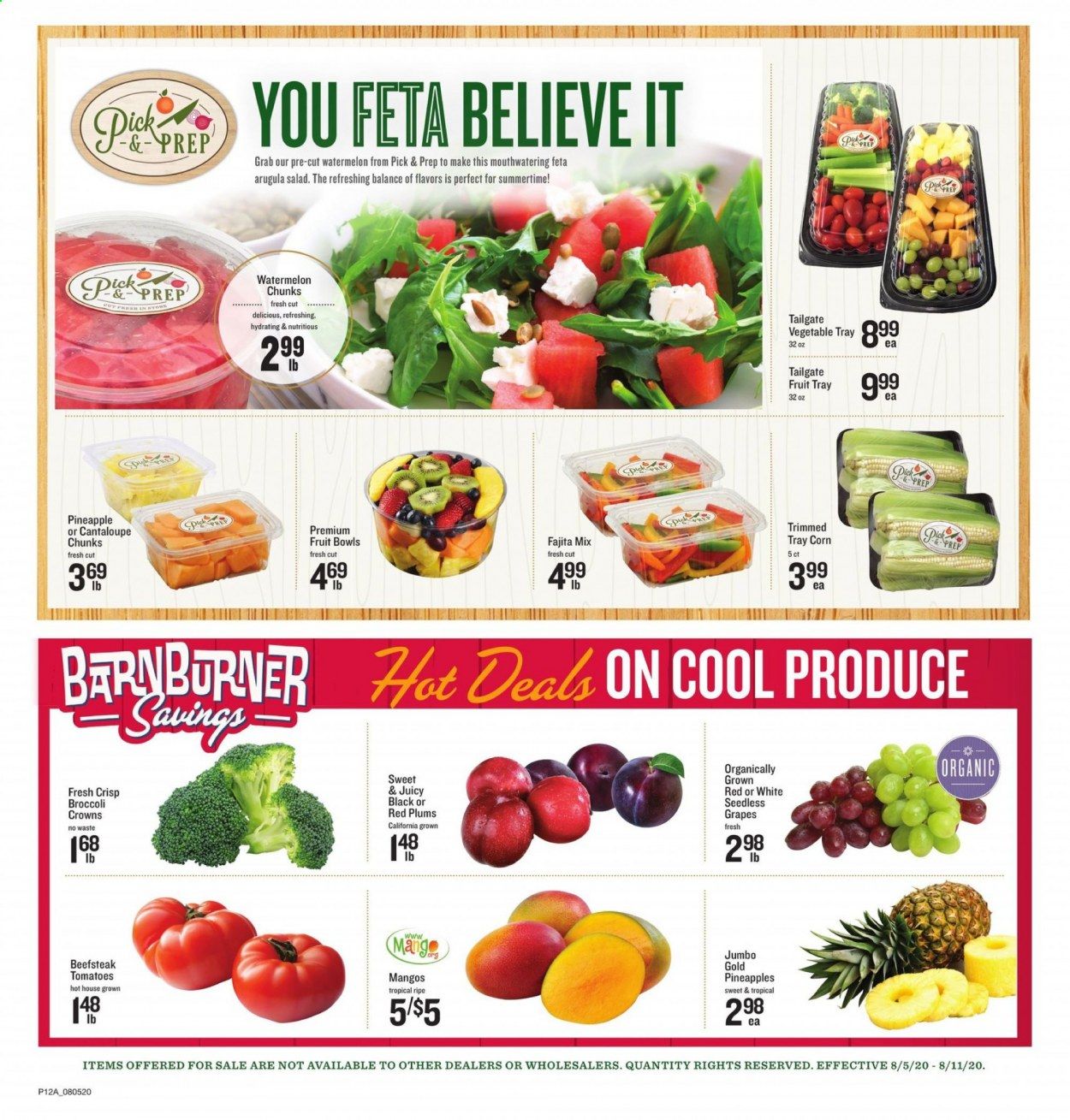 Lowes Foods Weekly Ad August 5 to August 11