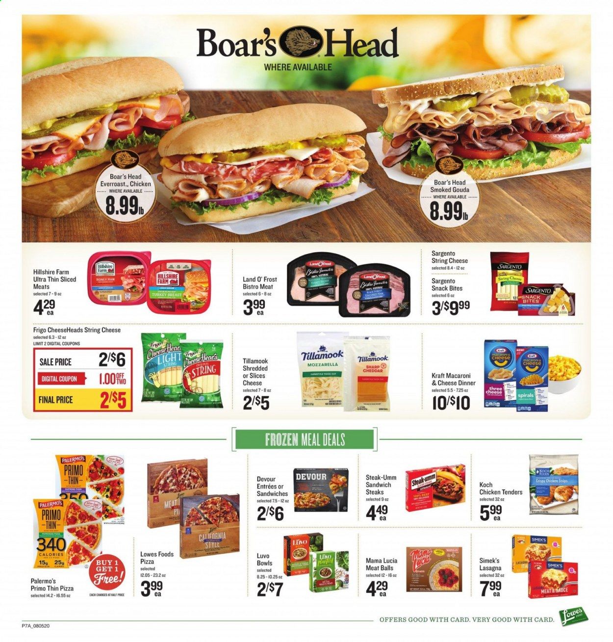 Lowes Foods Weekly Ad August 5 to August 11