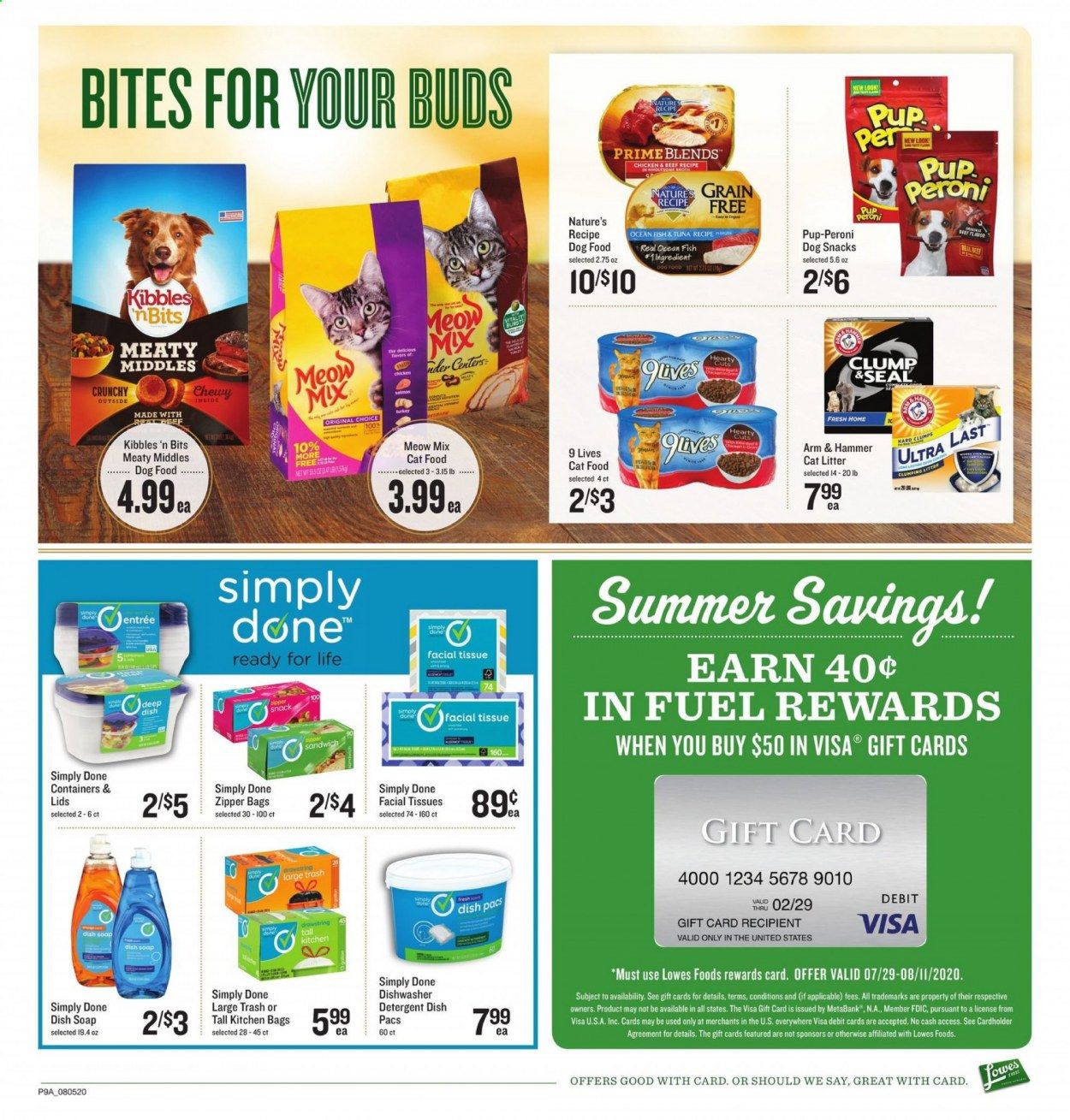 Lowes Foods Weekly Ad August 5 to August 11