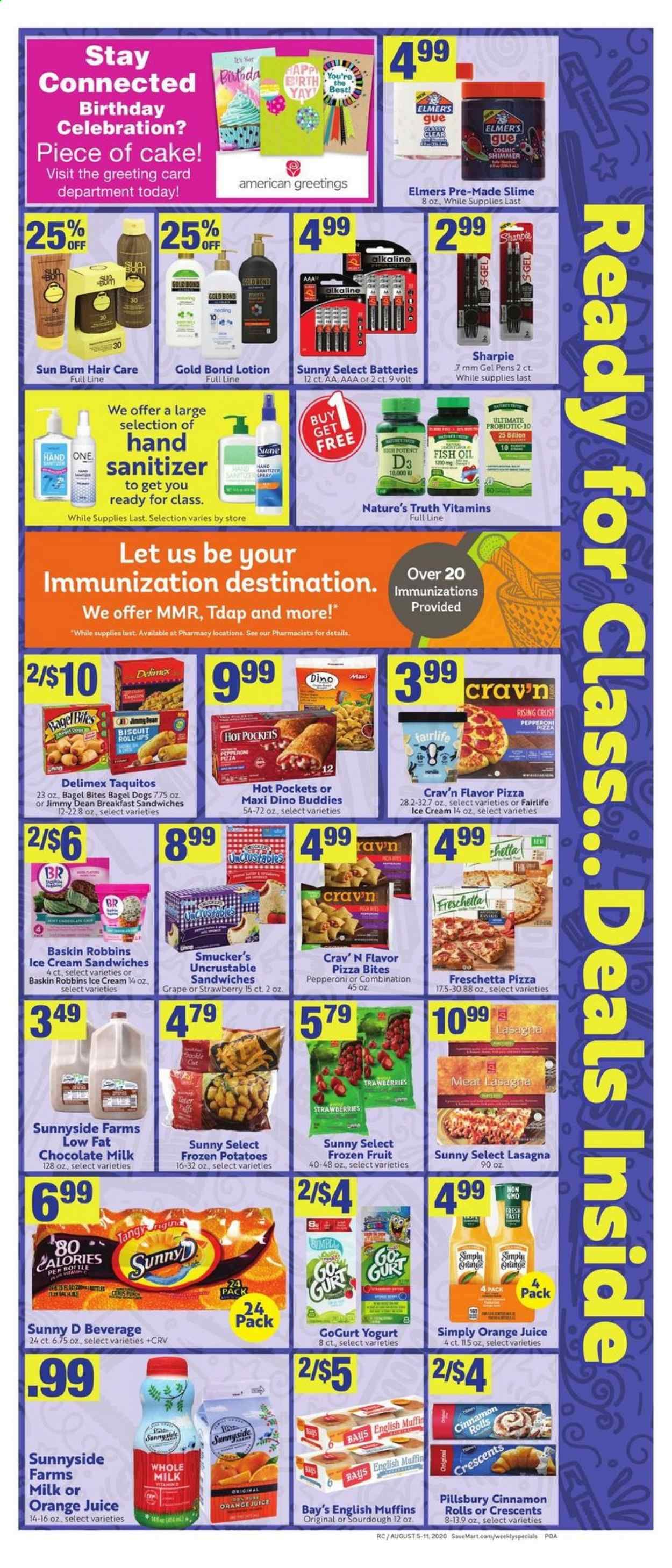 Save Mart Weekly Ad August 5 to August 11
