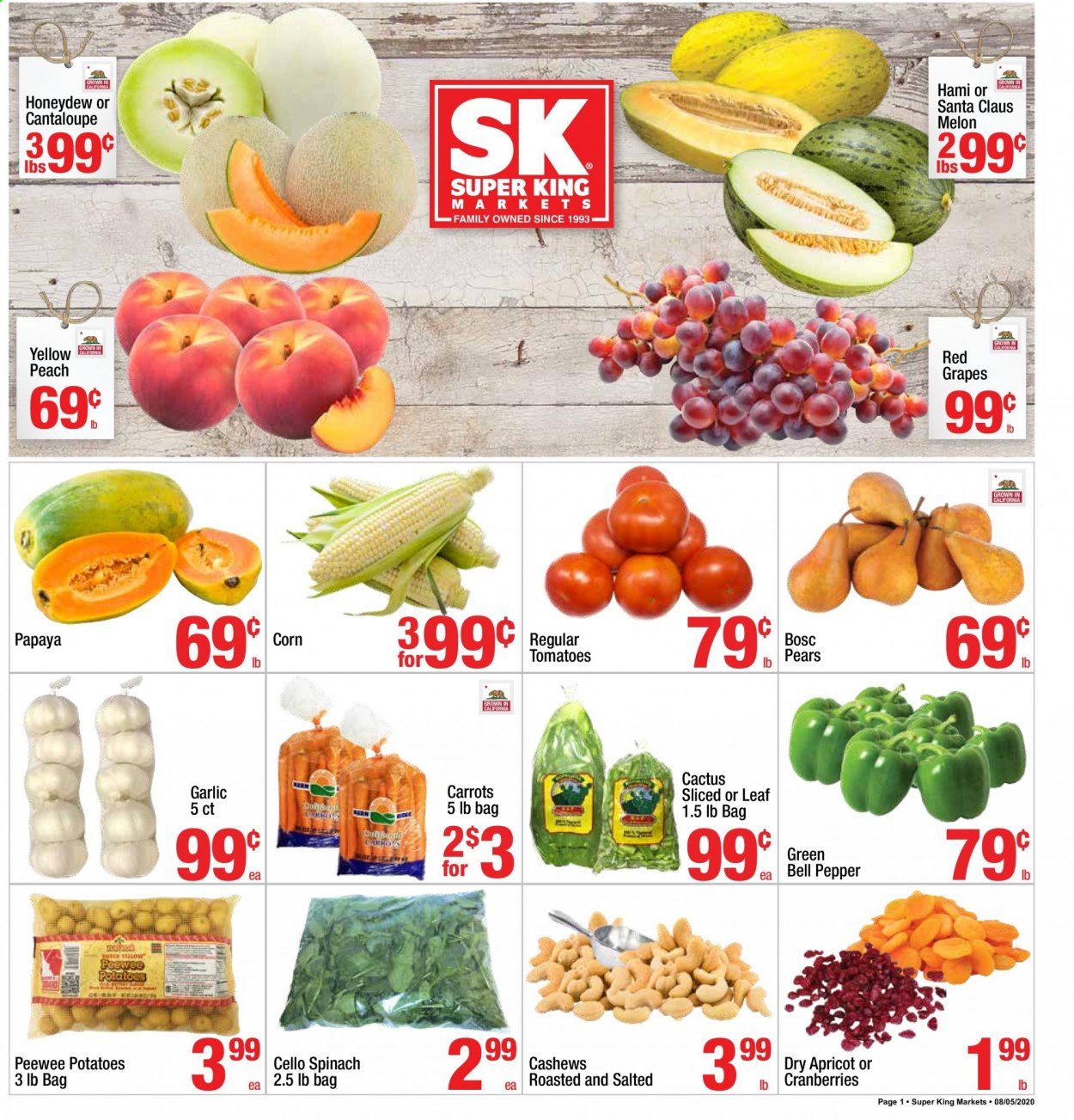 Super King Markets Weekly Ad August 5 to August 11